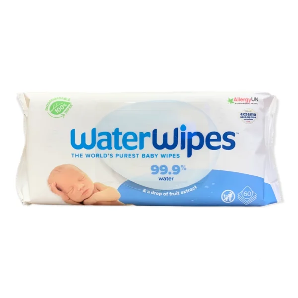 WaterWipes drėgnos servetėlės 60vnt