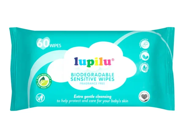 Lupilu Sensitive drėgnos servetėlės 60vnt